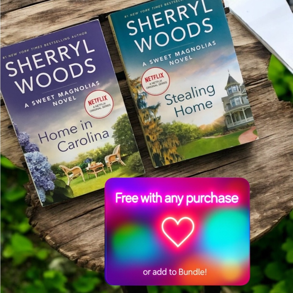 🆓 ADD ON 
2 Sherryl Woods Titles STEALING HOME/HOME IN CAROLINA